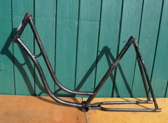 Fahrradrahmen "Stricker" 28 Zoll, Damenausführung, Rahmenhöhe 55 cm, Rahmennummer 756XXX 