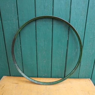 Felge für Drahtbereifung 28 x 1,75 - 2,00; Breite 38 mm, Patina, grün 