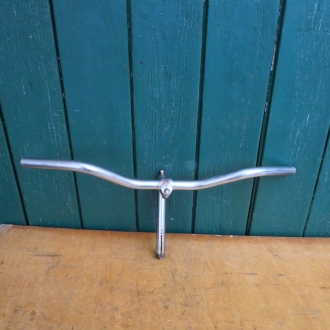 Lenker, 22 mm, Schaftlänge 155 mm, Breite 610 mm, Vorbautiefe ca. 65 mm, 30-50er Jahre 