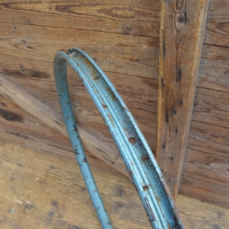 Fahrradfelge für Wulstbereifung, 28", Stahl, 36-Loch, Breite 32 mm, überlackiert 