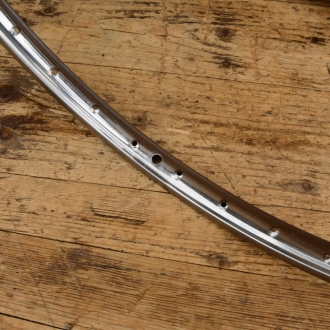 Kastenfelge für Drahtbereifung "Weinmann" rostfrei, 26 x 1,75 (22 x 559), Breite 28 mm 