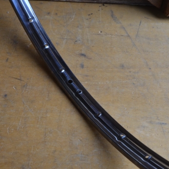 Felge 28 Zoll, (22-622) für Drahtbereifung, "Van Schothorst Inox" 