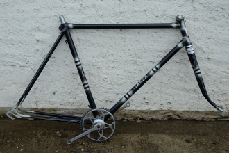 Fahrradrahmen "Hansa", 28 Zoll,  Rahmenhöhe 55 cm, Sportmodell im  Originallack 