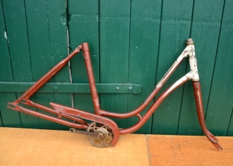 Mädchenrad "Rixe", 24 Zoll, 50er Jahre, Rahmenhöhe 44 cm,  