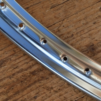 Felge"Silverseal", verchromt, NOS, 19 x 1.50, Breite 55 mm, Bohrungsdurchmesser 5,8 mm 