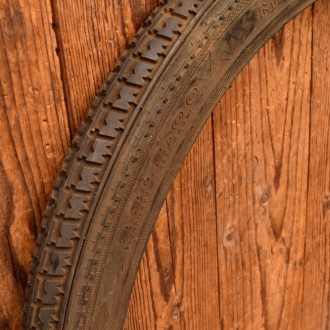 Reifen Motorrad, HUTCHINSON, 23 x 2,00, 50er J., schwarz, alte Neuware 