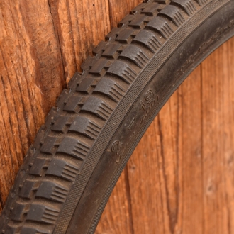 Reifen Motorrad, CONTINENTAL, MOPED, NYLON-S, 23 x 2,00 (2-19), 50er J., schwarz, gebraucht gem. Bildern, Top Zustand 