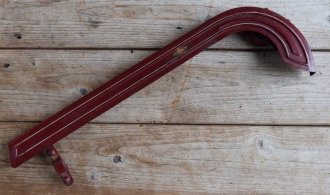 Kettenschutz "JUMA", für Kinderfahrrad Länge c.a. 41 cm, orig. 50er J., unrestaurierter Zustand gem. Bildern  