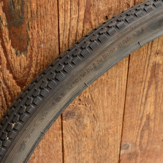 Reifen Fahrrad, STOMIL, 28 x 1,75 (47-622), schwarz, alte Neuware 