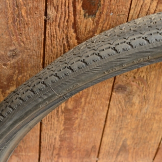 Paar Reifen Fahrrad, CONTINENTAL, 28 x 1,75 (47-622), 60er J., schwarz, gebraucht gem. Bildern  