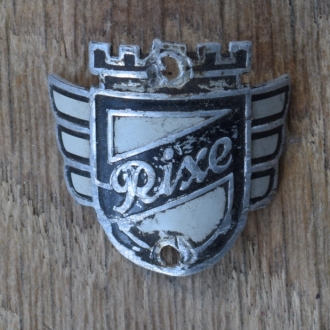 Steuerkopfschild RIXE, 50er Jahre, Originalschild aus Sammlungsbestand 