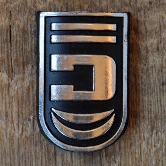 Steuerkopfschild C, 70er Jahre, Originalschild aus Sammlungsbestand 