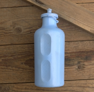 Trinkflasche, REG Atox, orig. 70/80er Jahre, hellblau, ohne Aufdruck,  Kunststoff, orig. Altbestand, NOS 