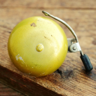 Fahrrad Klingel REICH, für Rennrad, orig. 70er/80er Jahre, Alu, gebr. 