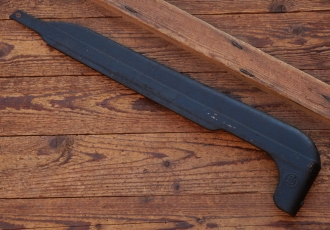 Kettenschutz, BISMARCK, schwarz, Länge ca. 57 cm, orig. 50er J., gebr. 