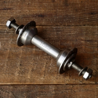 Nabe Vorderrad Fahrrad, MIELE, verchromt, 50er J., Einbaumaß ca. 88 mm, 36 Loch, gebr. 