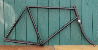 Fahrradrahmen MIELE, Herren, für Ballonrad, 26 Zoll, Stahl, 30er J., gebr. 