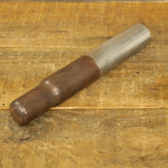 Sattelstütze, Kerze, oben geschlossen, für Rennrad 30er-50er J., verchromt, Durchmesser ca. 26 mm, gebr. 