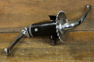 Tretlager DÜRKOPP, für 98er Motorfahrrad, orig. 1930er J., Keillager komplett mit Muffe, gebr. 