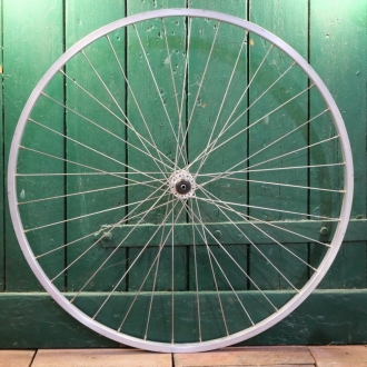 Vorderrad "Grünert", 28 Zoll (622), Alu, Kastenfelge, Nabe Shimano Alivio, NOS 