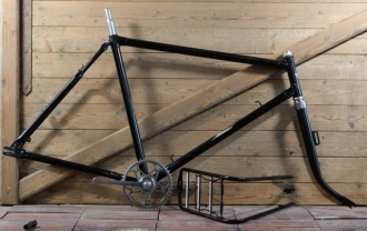 Fahrradrahmen Rixe, Herrenausführung, 28 Zoll, 1950er J., NOS! 