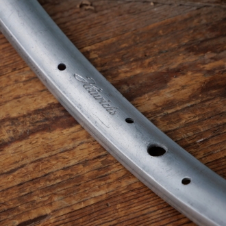 Felge J. HEINRICHS für Drahtreifen Sportrad 50er/60er J., 28 Zoll (622 mm), Alu, Breite ca. 28 mm, 36 Loch, gebr. 