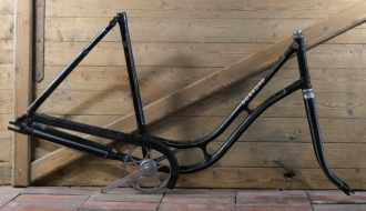 Fahrradrahmen Dürkopp, Damenausführung, 28 Zoll, 1930/40 