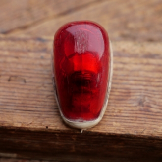 Rücklicht, für Sportrad, original 50er/60er Jahre, sehr zierlich, Kunststoff, gebr. 