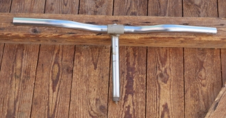 Fahrradlenker, original 60er/70er Jahre, für Sportrad, Vorbau kunststoffbeschichtet, gebr. 