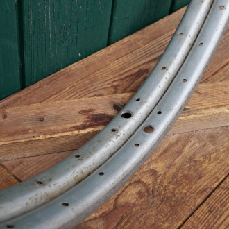 Felgensatz, 28 Zoll (622), Alu poliert für Sportrad 50er/60er J., gebr. 