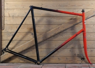 Fahrradrahmen GIOS, für Profi-Rennrad 27/28 Zoll, Stahl, Ende 70er/Anf. 80er J., gebr. 