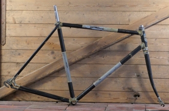 Fahrradrahmen DIAMANT Mod. 167c, für DDR Profi-Rennrad 27/28 Zoll, Stahl, 1958, gebr. 