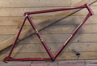 Fahrradrahmen STRICKER, 26 Zoll, Herrenausführung für sortliches Tourenrad, 50er J.,   NOS 