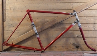 Fahrradrahmen DÜRKOPP, 26 Zoll, Herrenausführung für Sportrad, 50er/60er J., NOS 