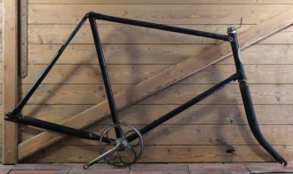 Fahrradrahmen BRENNABOR, Herrenausführung, Ballonrad (26 x 2.00), Ende 20er/ Anfang 30er J., gebr. 