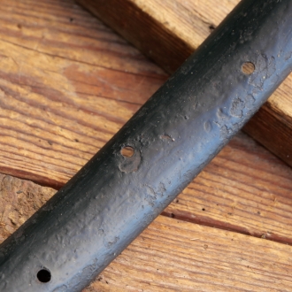 Fahrrad-Wulstfelge 28 Zoll Außendurchmesser ca. 645 mm, 20er/30er J., schwarz, gebr. 