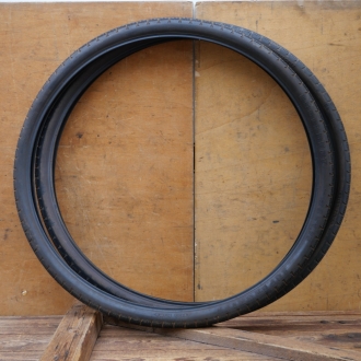 Reifensatz Fahrrad, ENGLEBERT Supergriff Extra Prima, 28 x 1,75 (622), Draht, original 30er Jahre, gebr. 