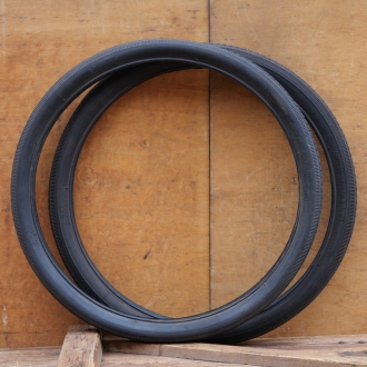 Reifensatz Fahrrad/Moped, CONTINENTAL Nylon-S Moped, 26  x 2.00 (559), Draht, original 30er-50er Jahre, gebr. 