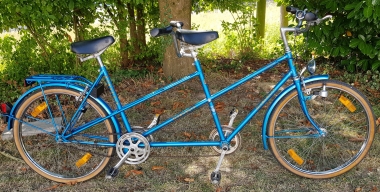 Velo-Classic Shop | Tandem "GUDEREIT", Bielefeld 70-80er Jahr,  handgefertigter Rahmen, 26 x 1,75 Bereifung, Dreigang Nabenschaltung F&S |  online bestellen