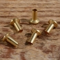 Lötnippel, D=6.0/3.0/2.6mm, L=8.0mm, Messing, FIX Bez. 33A