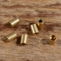 Lötnippel, D=3.0/1.6mm, L=4.0mm, Messing FIX Bez. 13A
