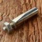 Kurbelkeil D=7.0mm, Stahl, glanzverzinkt, orig. alte Neuware