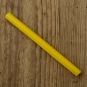 Gepäckträger Gummieinlagen, gelb, L=122mm, Breite=10mm, Klemmbreite ca. 7mm, orig. 50/60er Jahre