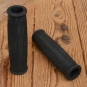 Griffbezug Motorfahrrad, Gummi, schwarz, ballige Form, L: 133 mm, Durchmesser: 22 mm, beidseitig offen