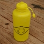 Trinkflasche " C ", gelb, Kunststoff, orig. Altbestand