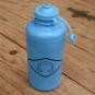 Trinkflasche " C ", hell blau, Kunststoff, orig. Altbestand