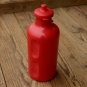 Trinkflasche, REG Atox, orig. 70/80er Jahre, rot, ohne Aufdruck,  Kunststoff, orig. Altbestand, NOS