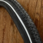 Fahrrad Reifen, "SWALLOW", 28 x 1,75 (47-622), altes Profil, schwarz mit Reflexstreifen