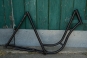 Fahrradrahmen  "UNBEKANNT",  Damenausf., schwarz, 28 Zoll ,  RH=56cm, 30er J., ohne Gabel u. Tretlager